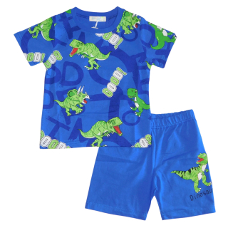 Chlapecké letní pyžama Kugo MP5883 modré